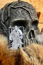 Load image into Gallery viewer, Western Goth Cowboy Enamel Pin