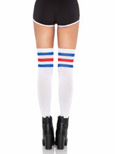 Load image into Gallery viewer, Gina Athletic Thigh High Stockings