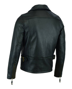 Modern Style Moto Leather Jacket