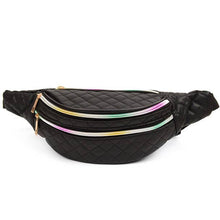 Load image into Gallery viewer, Quilted Waist Fanny Pack