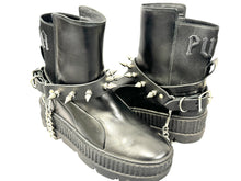 Load image into Gallery viewer, 1" Spike Genuine Leather Boot Strap