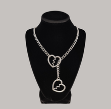 Load image into Gallery viewer, Stainless Steel Heart Breaker slip chain