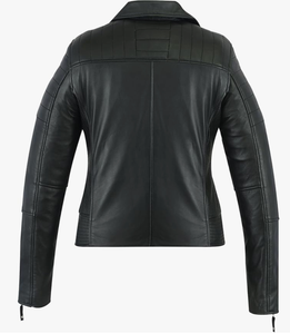 Femme Cut Sheep Leather Biker Jacket