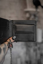 Load image into Gallery viewer, Medusa Bifold Wallet w/ Chain