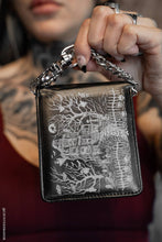 Load image into Gallery viewer, Haunted Mansion Bifold Wallet w/ Chain