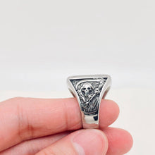 Load image into Gallery viewer, Skull Sickle Death Stainless Steel Ring