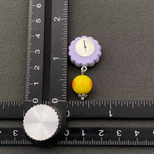 Load image into Gallery viewer, Sunflower Face Doll Earrings