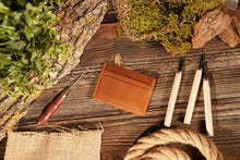 Load image into Gallery viewer, Leather Card Holder Wallet, Handmade