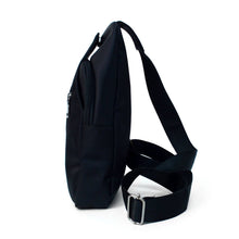 Load image into Gallery viewer, Black Travel Crossbody Sling Bag