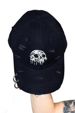 Load image into Gallery viewer, Skull Drip Pierced Baseball Cap