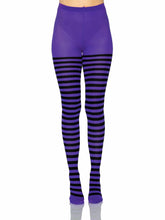 Load image into Gallery viewer, Jada Striped Women's Tights
