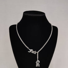 Load image into Gallery viewer, Fuck Off slip chain necklace