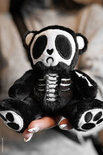 Load image into Gallery viewer, Grumpy Bones Bear Plush Keychain