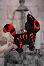 Load image into Gallery viewer, Blood Skelekitty Plush Keychain