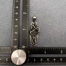 Load image into Gallery viewer, Stainless Steel Double Skeleton Coffin Pendant