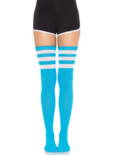 Load image into Gallery viewer, Gina Athletic Thigh High Stockings