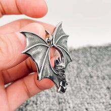Load image into Gallery viewer, Gothic Stainless Steel Bat Pendant