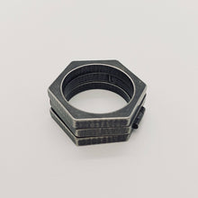 Load image into Gallery viewer, Stainless Steel Triple Finger Folding Ring