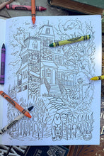 Load image into Gallery viewer, Creepy Coloring Book