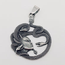 Load image into Gallery viewer, Medusa Snake Stainless Steel Pendant