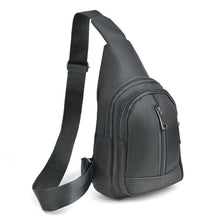Load image into Gallery viewer, Gray Crossbody Sling Bag Backpack with Adjustable Strap