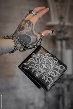 Load image into Gallery viewer, Medusa Bifold Wallet w/ Chain