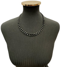 Load image into Gallery viewer, 20" Chain Necklace Black or Silver