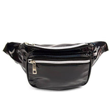 Load image into Gallery viewer, Iridescent Metallic Waist Fanny Pack