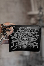 Load image into Gallery viewer, Medusa Bifold Wallet w/ Chain