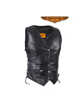 Load image into Gallery viewer, Femme Cut Vest with Laces