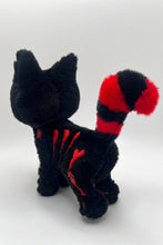 Load image into Gallery viewer, Blood Skelekitty Plush Keychain