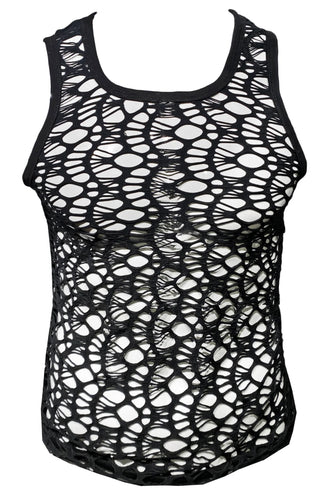 Goth Net Tank