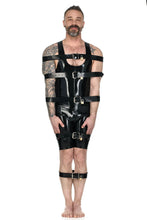 Load image into Gallery viewer, Heavy Rubber Locking Bondage Straps (Set of 5) - Vilain Garçon