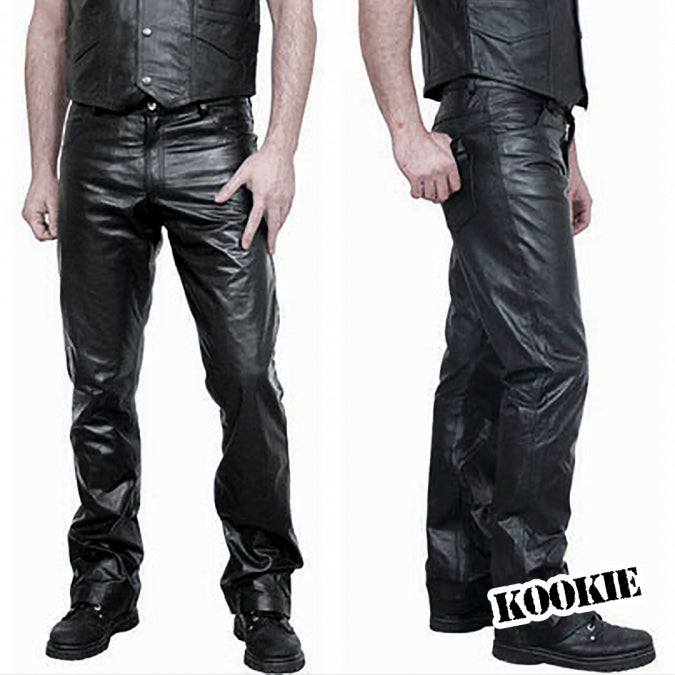 Leather Jeans - Kookie