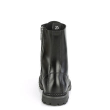 Load image into Gallery viewer, DEMONIA Riot-10 Black Leather Boots