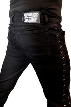Load image into Gallery viewer, LIP SERVICE SIDE LACE ROCKER JEANS