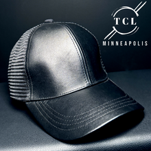 Load image into Gallery viewer, TCL Leather Snapback Ballcap