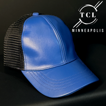 Load image into Gallery viewer, TCL Leather Snapback Ballcap