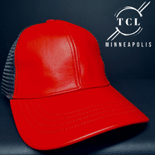 Load image into Gallery viewer, TCL Leather Snapback Ballcap