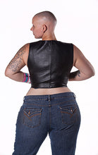 Load image into Gallery viewer, Leather Bolero Vest