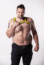 Load image into Gallery viewer, Double Fold Leather Bulldog Harness