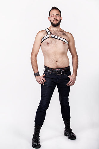 Asymmetrical Flag Harness Double Fold