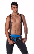 Load image into Gallery viewer, Leather Zip Front Jockstrap