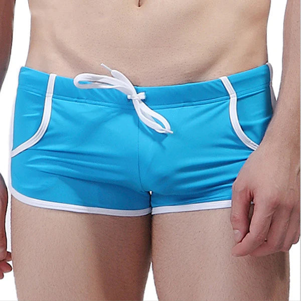 Pocket Swim Trunks - Sky Blue
