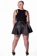 Load image into Gallery viewer, Leather 3/4 Circle Skirt