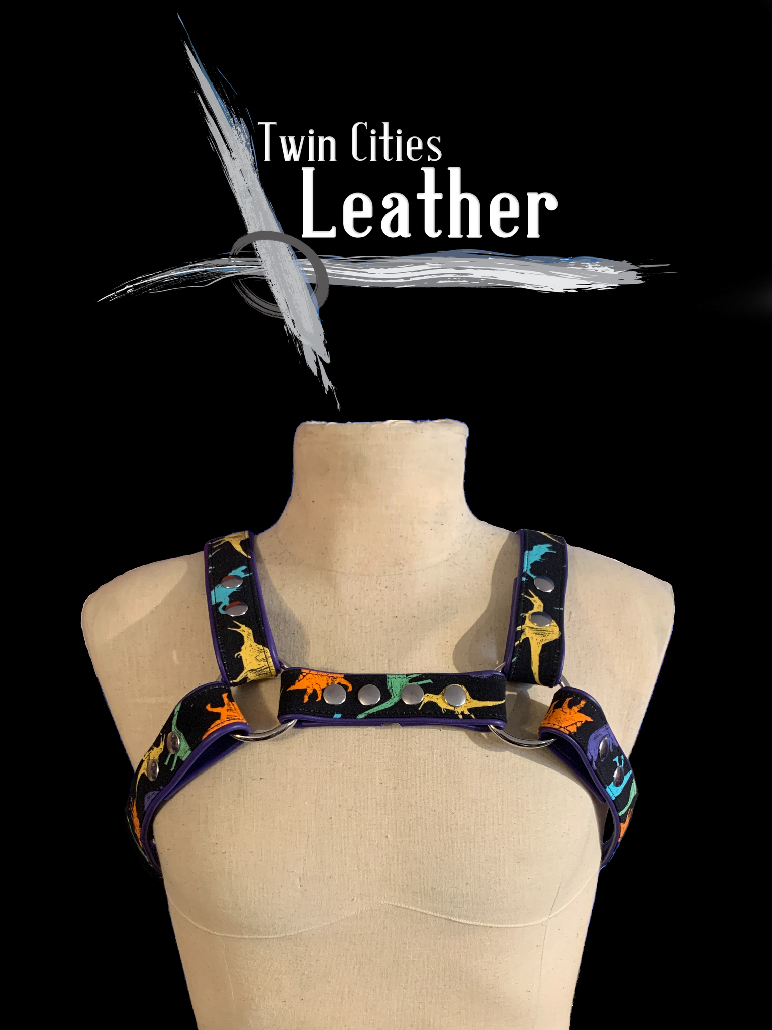 Bulldog Harness - ABDL – Twin Cities Leather