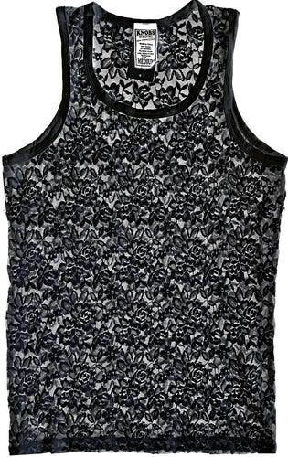 Lace Tank - Black