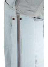 Load image into Gallery viewer, Denim Look Leather Chaps