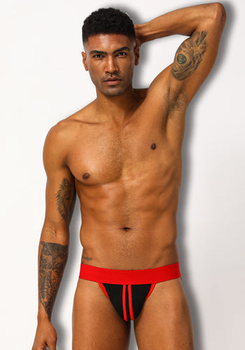 Red Stripe Jock