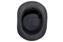 Load image into Gallery viewer, Black Leather Top Hat